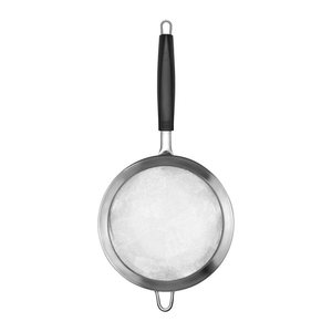 LURCH Küchensieb TANGO schwarz, silber 18,5 cm