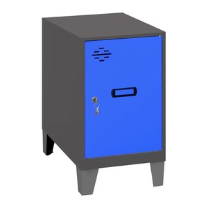 Simonrack Spind SIMONLOCKER DISM anthrazit, blau 8425437121203, 1 Schließfach 40,0 x 50,0 x 57,5 cm