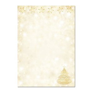 SIGEL Weihnachtsbriefpapier Graceful Christmas Motiv DIN A4 90 g/qm 100 Blatt