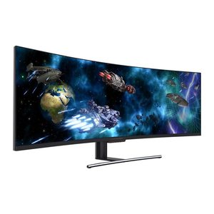 LC-Power 124,5cm (49") LC-M49-DFHD-144-C-Q VA+DP+HDMI