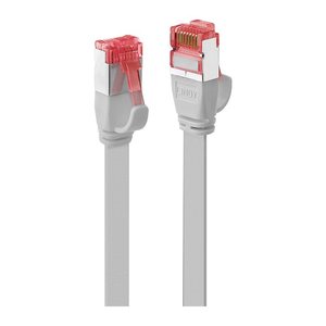 LINDY Patchkabel Cat6 U/FTP Flachband grau 2.00m