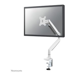 Neomounts Monitor-Halterung NM-D750WHITE weiß für 2 Monitore, Tischklemme, Tischbohrung