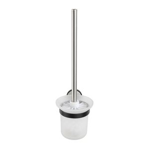 WENKO WC-Garnitur Udine weiß, silber Metall, 1 St.
