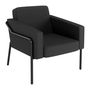 medso powered by PAPERFLOW Sessel MEDSO L anthrazit schwarz Kunststoff 75,0 x 74,3 x 73,6 cm, 1 St.