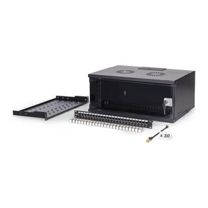 DIGITUS Netzwerk-Set 483 mm (19") - 4HE, 540x400 mm (BxT) sw