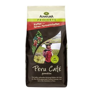 ALNATURA Peru Café Bio-Kaffee, gemahlen, Arabicabohnen 500 g