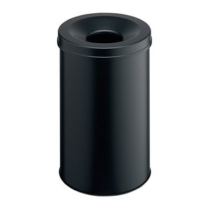DURABLE Papierkorb Safe rund 60 Liter schwarz