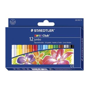 STAEDTLER Noris® jumbo 243 Ölpastellkreiden farbsortiert 12 St.
