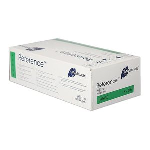 Meditrade® unisex Einmalhandschuhe ReferenceTM beige Größe M, 100 St.