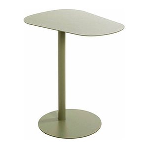HAKU Möbel Beistelltisch oval Metall grün 53,0 x 38,0 x 60,0 cm, 1 St.