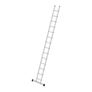 MUNK Anlegeleiter 11414 silber 14 Sprossen, H: 4,20 cm