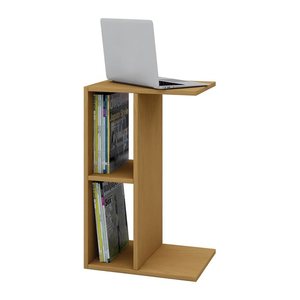 VCM my home Nachto-Stand Beistelltisch rechteckig Spanplatte buche 45,0 x 40,0 x 60,0 cm, 1 St.
