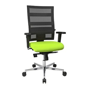 Topstar Bürostuhl Sitness X-Pander Plus, SI959WGT350 Stoff grün, Gestell alu
