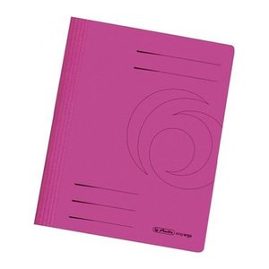 herlitz Schnellhefter easy orga Karton pink DIN A4, 10 St.