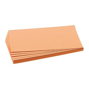 FRANKEN Moderationskarten orange 9,5 x 20,5 cm, 500 Blatt