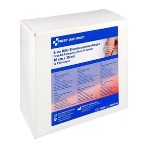 FIRST AID ONLY® Brandwunden-Kompressen P-91400 00 transparent, 10 St.