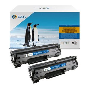 G&G XL-Toner 2er Set für HP 35AD/ 36AD/ 78AD/ 85AD