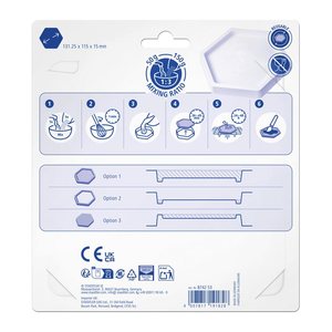 FIMO Gießform Schale sechseck