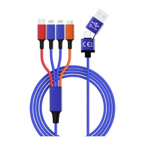 smrter Hydra ELITE 6in1 Nylon-Ladekabel Typ Lightning, multi retail