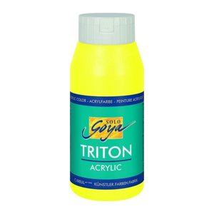 KREUL SOLO GOYA Triton Acrylfarbe zitron 750,0 ml, 1 St.