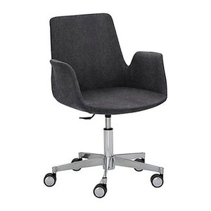 Mayer Besuchersessel myHELIOS anthrazit Aluminium Stoff 65,0 x 65,0 x 82,0 - 93,0 cm, 1 St.