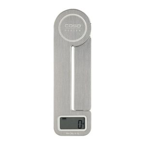 caso® Küchenwaage Kitchen Ecostyle silber für max. 5,0 kg