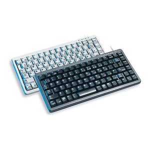 CHERRY ML4100 Tastatur Wired CH MX schwarz TKL 75% hellgrau