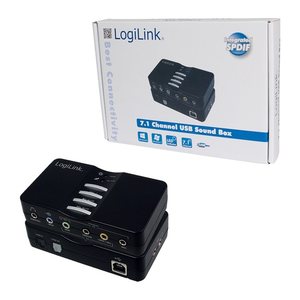 Logilink USB Soundbox Box 7.1 Dolby 8-Kanal