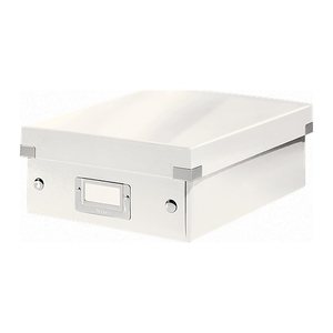LEITZ Click & Store Aufbewahrungsbox 900 Blatt weiß 22,0 x 28,5 x 10,0 cm, 1 St.