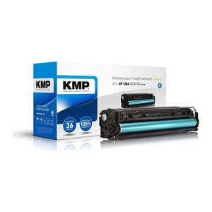 KMP H-T145  cyan Toner kompatibel zu HP 128A (CE321A)