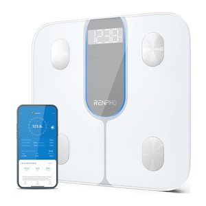 RENPHO Personenwaage Elis 1C Smart weiß für max. 200,0 kg