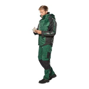 MASCOT® unisex Pilotenjacke Frankfurt grün, schwarz Größe S