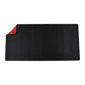 deflecto Schreibtischunterlage doppelseitig schwarz/rot Kunstleder 120,0 x 60,0 cm, 1 St.