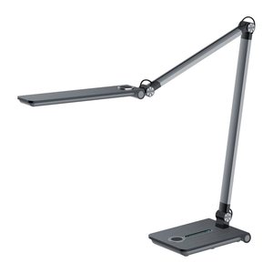 Hansa Wave LED Schreibtischlampe grau 8,5 W
