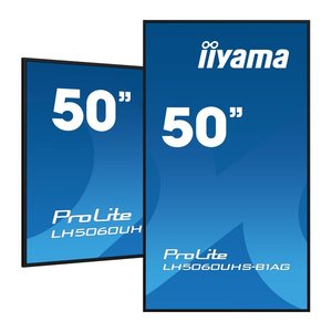 iiyama ProLite LH5060UHS-B1AG UHD-Display, schwarz, 126,0 cm (50,0 Zoll)