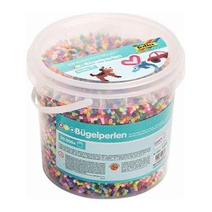 folia Bügelperlen mehrfarbig 30.000 St.