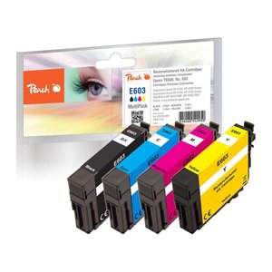 Peach Patrone Epson Nr.603 MultiPack REM,KOM