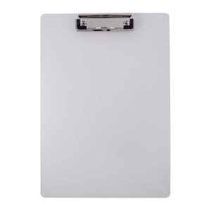 FolderSys Klemmbrett 80002-04 DIN A4 transparent Kunststoff, 1 St.