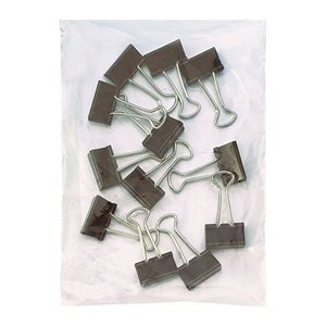 WEDO Klemmer Foldback 25 mm in 12er SB-Packung