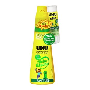 UHU flinke flasche ReNATURE SpongeBob Schwammkopf Alleskleber 100,0 g, 1 St.