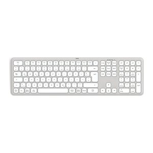 hama WK-550 Tastatur kabellos weiß