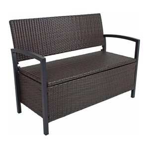 Garden Pleasure Gartenbank Ferrara 970304 coffee Kunststoff 117,0 cm