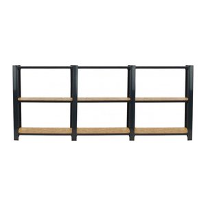 Simonrack Schwerlast-Weitspannregal OFFICLICK 3 8425437127670 anthrazit, braun 240,0 x 30,0 x 100,0 cm