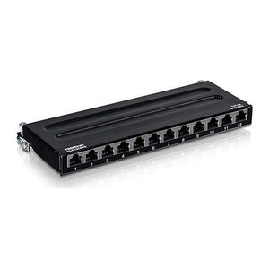 TRENDnet Patchpanel 12-Port Cat6A geschirmt Wall Mount
