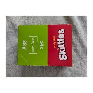 Skittles Crazy Sours Kaubonbons 14 x 38,0 g, 14 St.