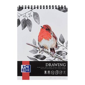 OXFORD Zeichenblock Drawing DIN A3 160 g/qm, 30 Blatt, 1 St.