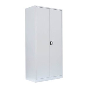 LÜLLMANN Stahlschrank 530360 lichtgrau 4 Fachböden 92,5 x 60,0 x 195,0 cm, aufgebaut, 1 St.