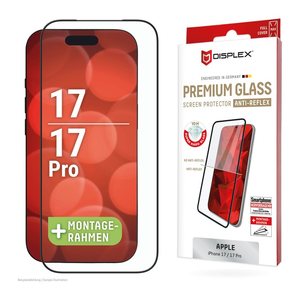 DISPLEX® Premium Glass Display-Schutzglas für Apple iPhone 17, iPhone 17 Pro
