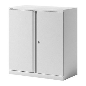 BISLEY Stahlschrank Essentials YECB09101S696 verkehrsweiß 1 Fachboden 91,4 x 47,0 x 100,0 cm, aufgebaut, 1 St.