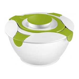 WESTMARK Schüssel Praktika weiß/grün 6,5 l, 1 St.